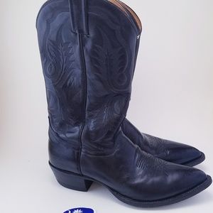 Men's Tony Lama 2923 Black Western Cowboy Boots